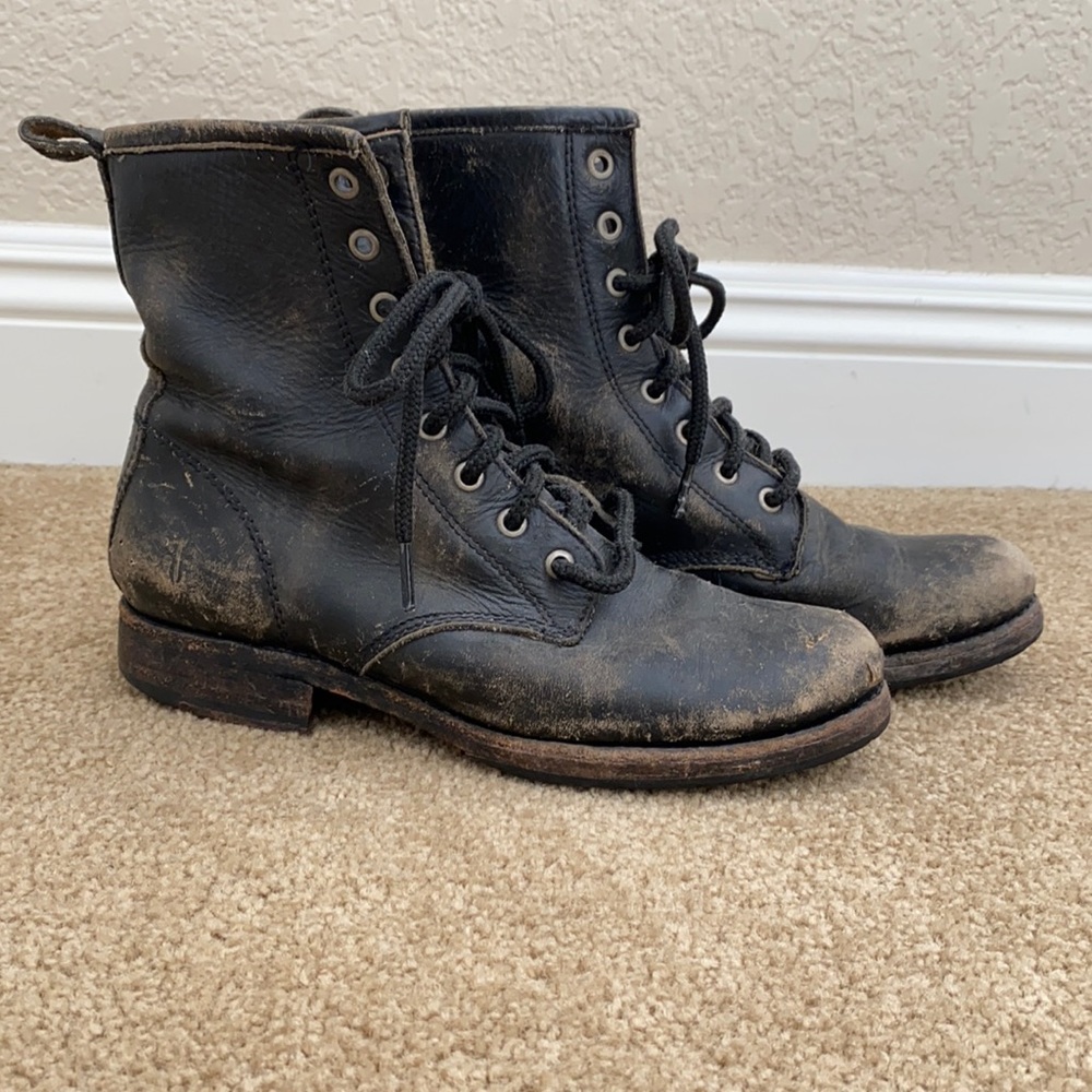 Frye Distressed Boots